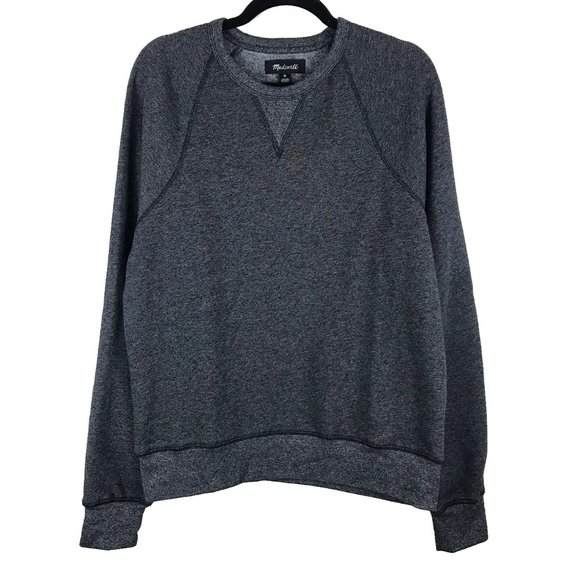 Madewell Mens Gray Crew Neck Sweater Medium NEW